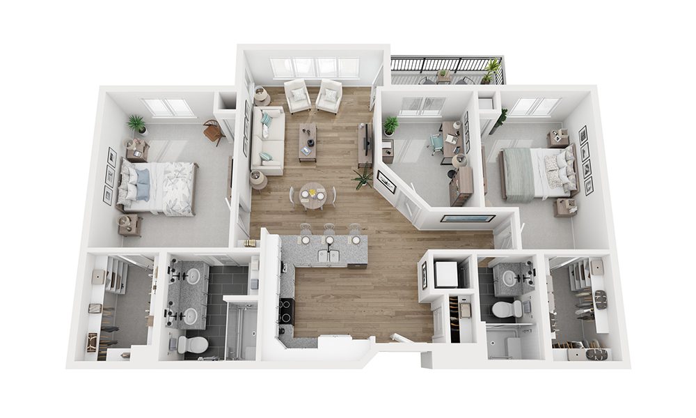 Maple floor plan