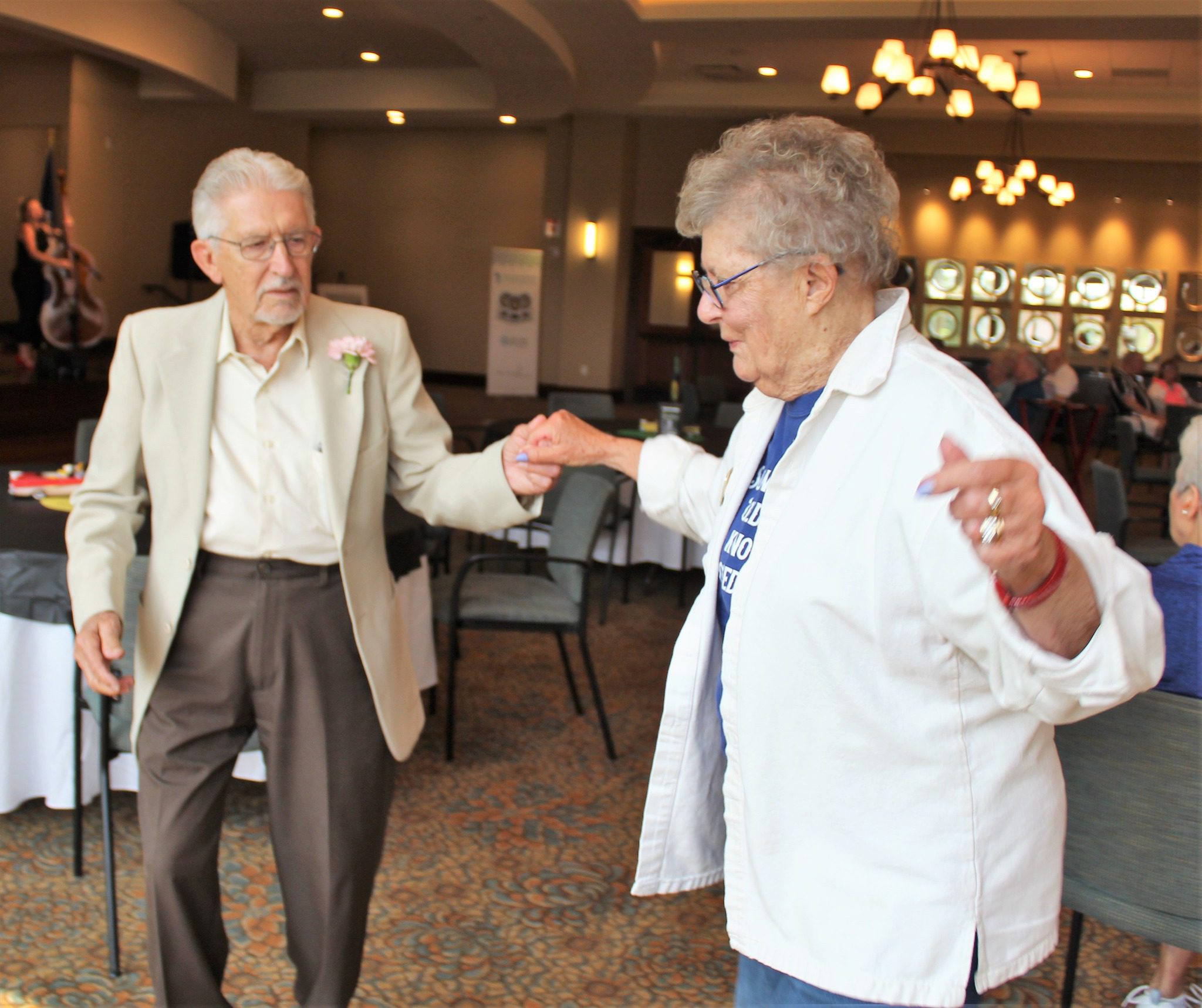 residents dancing